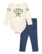 Levi's Wf-Woven Pant Set Multi/patterned