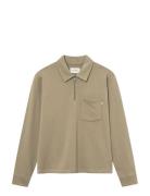 WOOD WOOD Wwandrew Half Zipper 25211 Beige