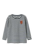 Name It Nmmnitu Ls Top Pb Marinblå