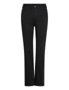 Kaffe Curve Kcdina Straight Full Length Jeans Svart