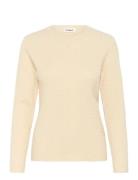 Soaked In Luxury Slspina Cable Pullover Kräm