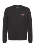 Wrangler Ls Americana Tee Svart