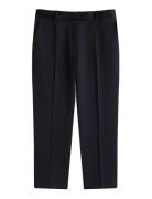 Tommy Hilfiger Timeless Wool Slim Strt Pant Svart