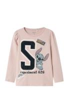 Name It Nmfarna Stitch Ls Top Box Wdi Rosa