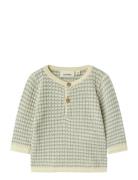 Lil'Atelier Nbmnelson Ls Knit Lil Blå