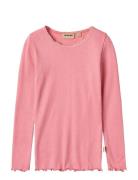 Wheat Rib T-Shirt L/S Reese Rosa