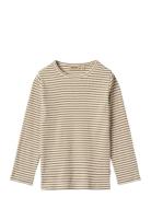 Wheat T-Shirt L/S Stig Beige