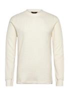 Lee Jeans Ls Waffle Tee Kräm