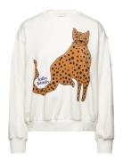 Lollys Laundry Sydneyll Leopard Sweatshirt Ls Vit
