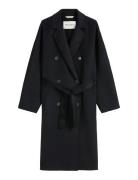 Marc O'Polo Woven Coats Marinblå