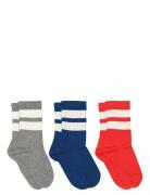 Mp Denmark Anker Socks - 3-Pack Multi/patterned