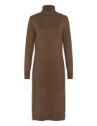 Saint Tropez Milasz Roll Neck Long Dress Brun