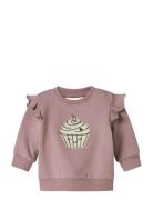 Name It Nbfnilda Ls Sweat Bru Rosa