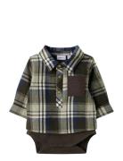 Name It Nbmnoland Ls Shirt Body Brun