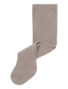 Name It Nbmwak Wo/Bl Pantyhose Solid Non Skid Beige