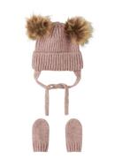 Name It Nbnmora Knit Set Rosa