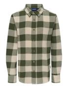 ONLY & SONS Osjgudmund Ls Checked Shirt Noos Grön