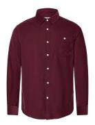 Knowledge Cotton Apparel Organic Cotton Corduroy Shirt Gots Burgundy
