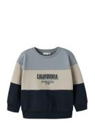 Name It Nmmvemil Ls Nreg Sweat Bru Marinblå