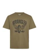 Wrangler Americana Tee Khaki Green