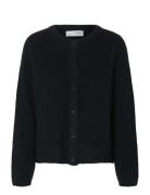 Selected Slflulu New Ls Knit Cardigan Noos Marinblå