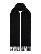 Selected Slhtope Wool Scarf Svart