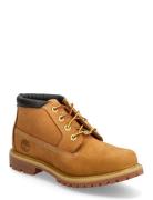 Timberland Mid Lace Up Waterproof Chukka Boot Beige