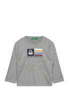 United Colors Of Benetton T-Shirt L/S Grå