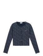 Maison Labiche Paris Tolbiac Mini Patch Coeur Marinblå
