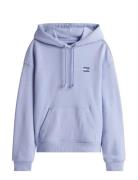 Tommy Jeans Tjw Bxy Badge Hoodie Ext Lila