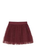 En Fant Skirt Tulle Burgundy