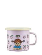 Muurla Pippi Enamel Mug Fruits 2,5Dl Rosa