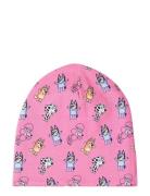 Lindex Bluey Jersey Beanie W Fleece Rosa