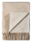 Lexington Home Signature Star Recycled Wool Throw Beige