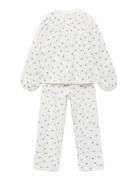Mango Printed Cotton Pyjamas Vit