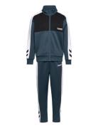 Hummel Hmljr Colorblock Tracksuit Blå