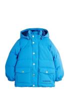 Mini Rodini Solid Heavy Puffer Blå