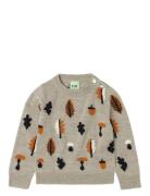 FUB Baby Jaquard Sweater Grå