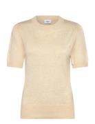 Saint Tropez Milasz Ss Pullover Kräm