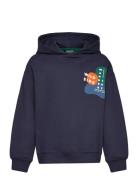 The New Tnparvelo Os Hoodie Marinblå