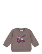 Minymo Sweatshirt Ls Brun