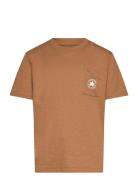 Converse Kt-S/S Knit Top Brun
