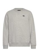 Lexington Clothing Matty Organic Cotton Sweatshirt Grå