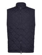 Lexington Clothing Quilted Vest Marinblå