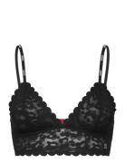 HUGO Triangle Leo Lace Svart