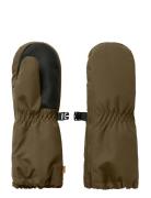Lil'Atelier Nmmlasnow10 Mitten 1Fo Lil Khaki Green