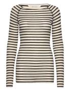 Gai+Lisva Amalie L/S Sailor Wool Top Vit