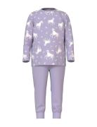 Name It Nmfnightset Pastel Lilac Horse Noos Lila