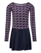 Hummel Hmljr Mix Gymsuit L/S Rosa