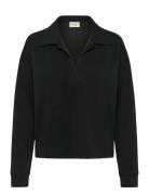 My Essential Wardrobe Hellemw Polo Blouse Svart